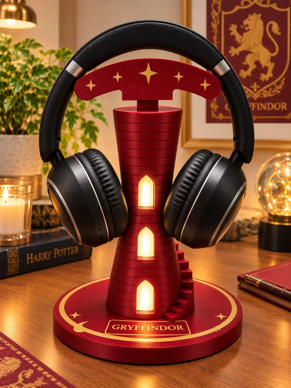 Houseglow — Illuminated Headphone Stand