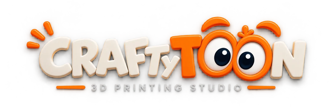 CraftyToon 3D Printing Studio logo